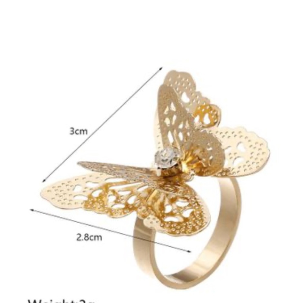 ❤️ Butterfly ring - Picture 3 of 7